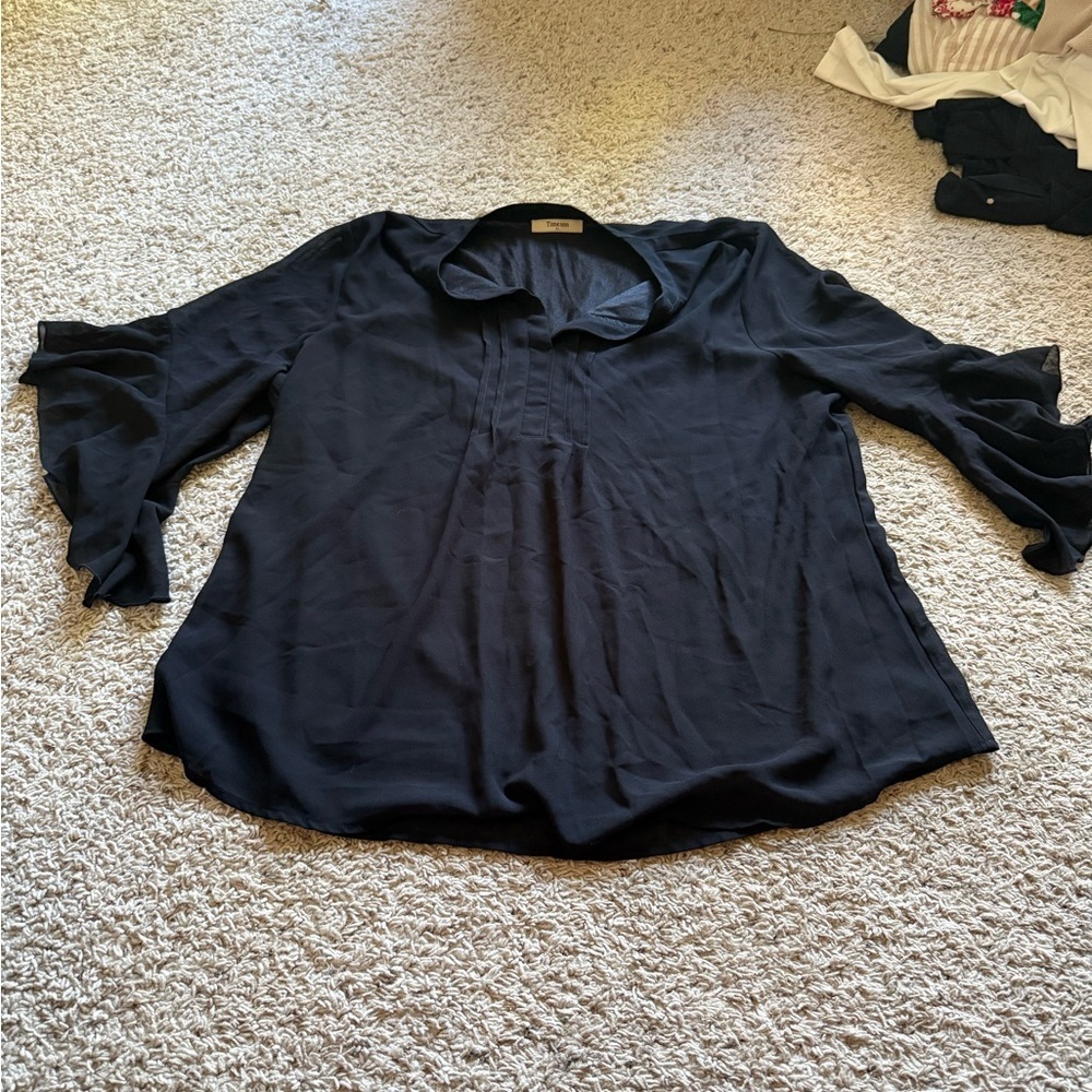 Chic Black Women's Blouse
